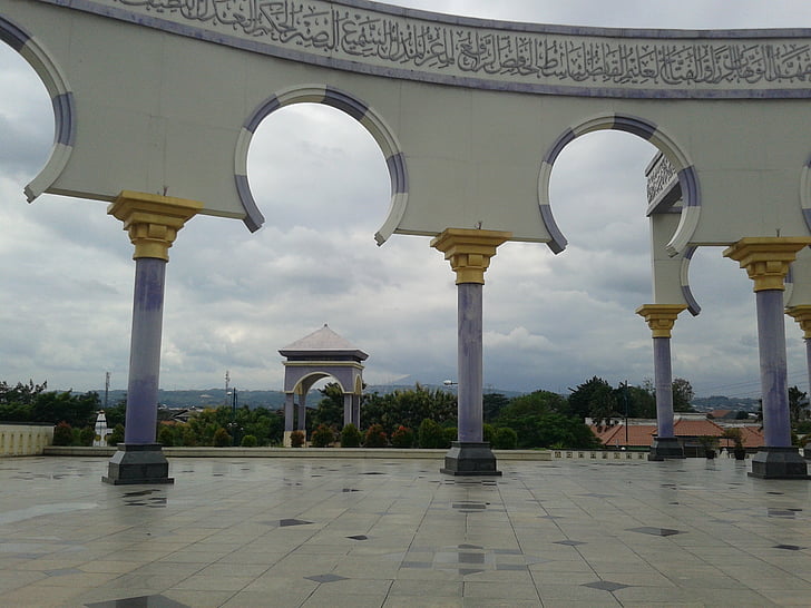 Semarang, majt, näkymä, arkkitehtuuri