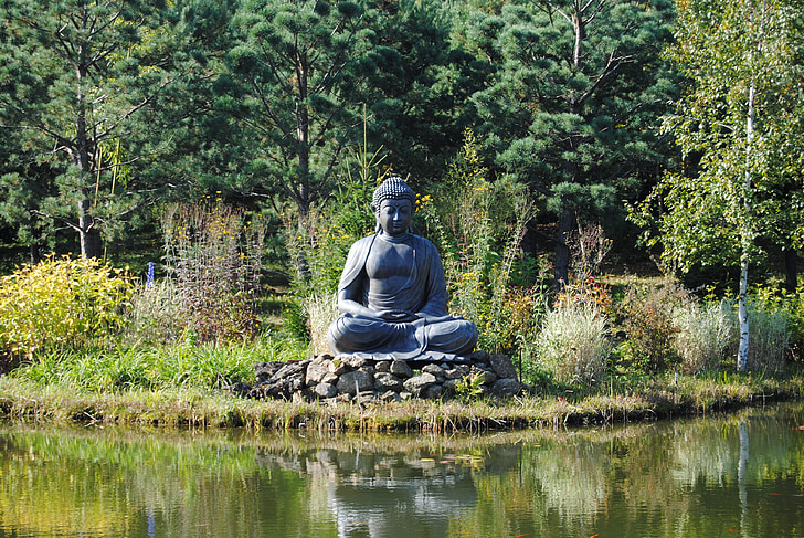 ο Βούδας, θεότητα, πάρκο των Ιμαλαΐων, Νεπάλ, Ιμαλάια, φύση, σε εξωτερικούς χώρους