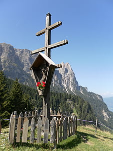 十字架, 山, 自然