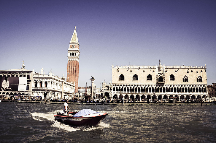 Venezia, turisme, Italia, arkitektur, monument, Rialto, historiske bygninger