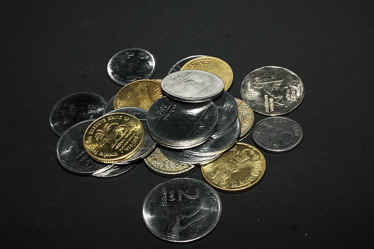 рупии, пари, монети, валута, финанси, Бизнес, банкиране