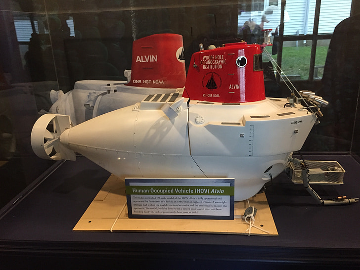 Alvin, sukellusvene, vedenalainen