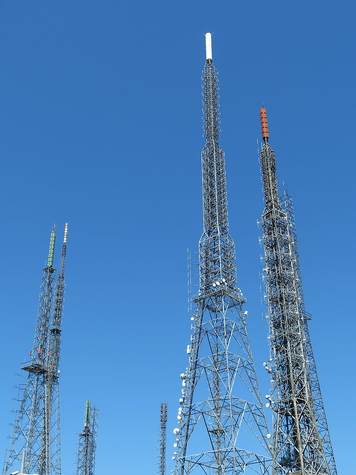 antenn, Radio, Transmission tower, Titta på tv, antenn mast, kommunikation, mottagning