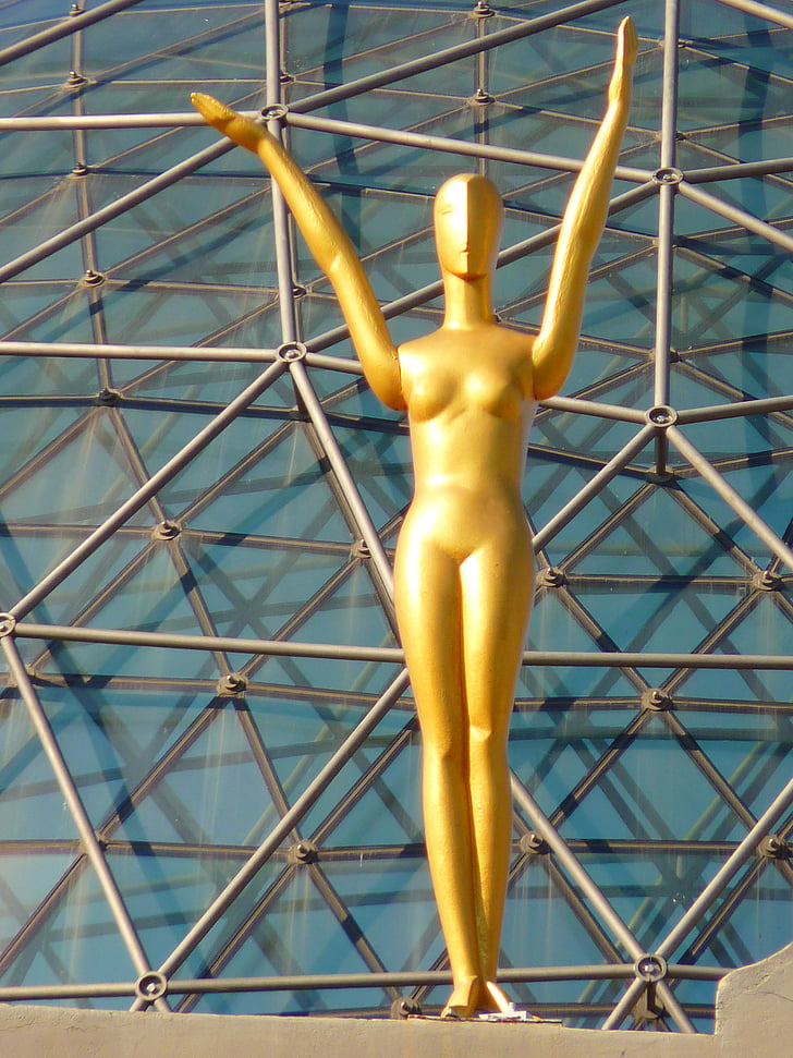 фигура, Златни, стъклен купол, музей, Генова, Фигерас, Испания
