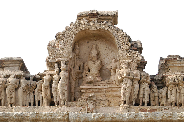 Hampi, Indien, arkitektur, World heritage site, monumenter, Temple