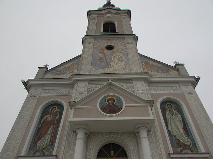 Wiese, Dorf, Bihor, Crisana, Rumänien, Siebenbürgen, Kirche