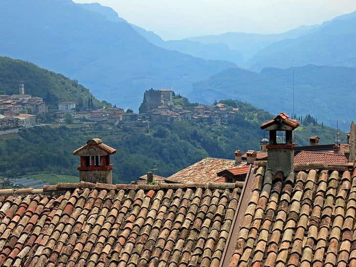 Lago di Garda, Itálie, staré město