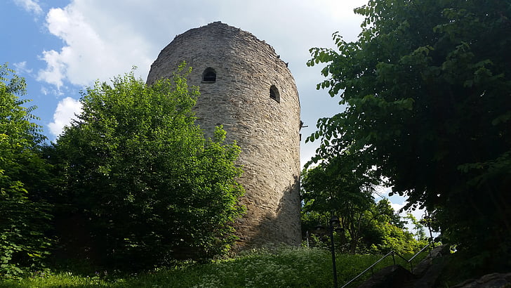 lobenstein, Castell, turó del castell