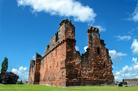 ruinerna, slott, gamla, arkitektur, historia, styrka byggnad, Heritage