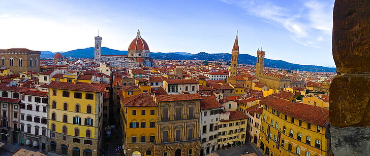 Firenze, Firence, Italija, potovanja, počitnice, srednjeveške, Evropi