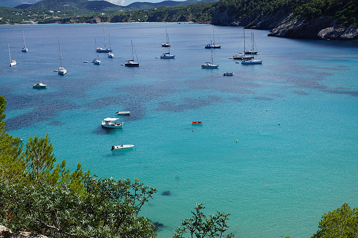 ibiza, sea, booked, spain, turquoise, balearic islands, water