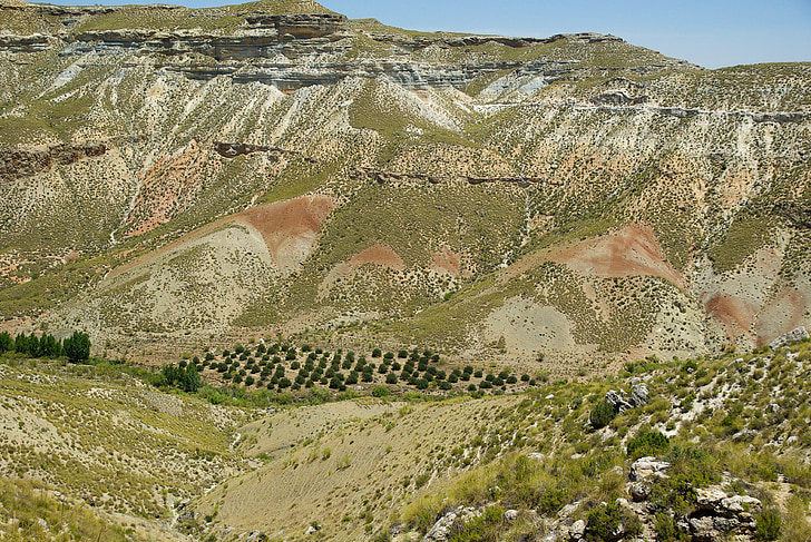 Španija, Andaluzija, suša, erozija