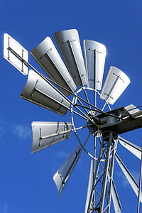 windmill, wind power, wing, environmental technology, water pump, livestock watering, ecologically