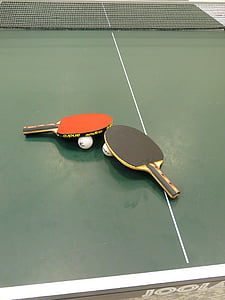 ping-pong, pipistrello, racchetta da ping pong, Sport, Gioca, campo da tennis, racchetta