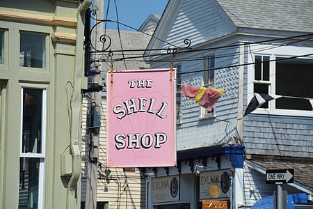 bacalhau de Cap, loja de concha, Nova Inglaterra