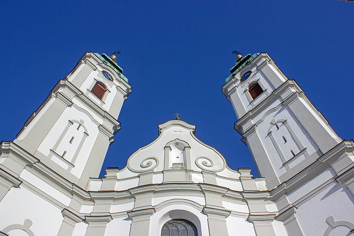 Biserica parohială, Collegiate church, Biserica Romano-Catolică, Bavaria superioară, Bad waldsee, Sf. Petru, Biserica