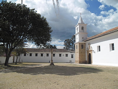 samostan, mestu Villa de leyva, Kolumbija