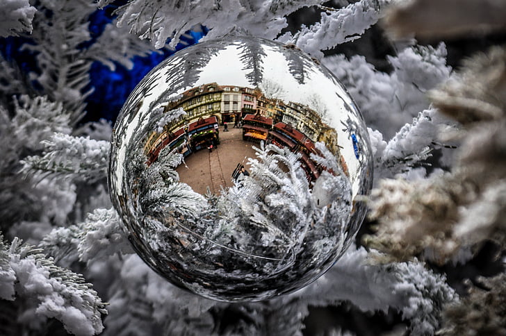 julkula, dekoration, bollen, Christmas bollar, jul, julgran, weihnachtsbaumschmuck