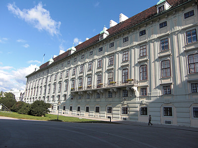 hofburg imperial palace, vienna, austria