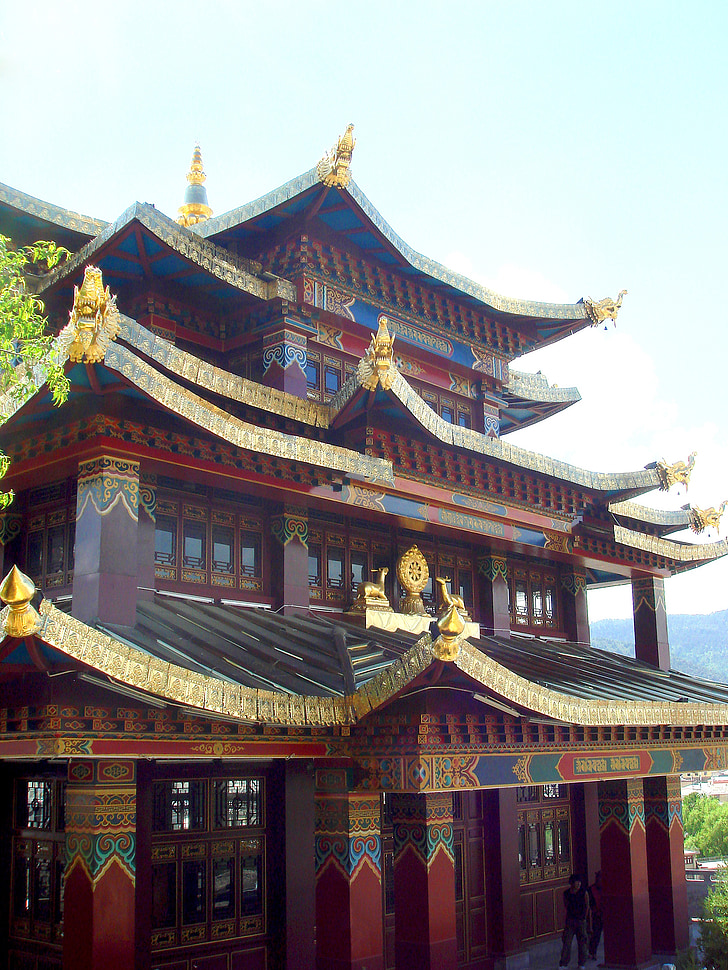 Temple, tradicional, cultura, religió, Àsia, arquitectura, antiga