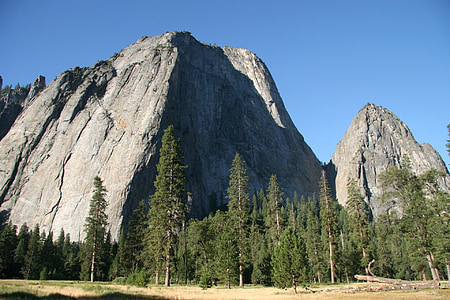Yosemite, muntanyes, granit, EUA, paisatge, Roca, escèniques