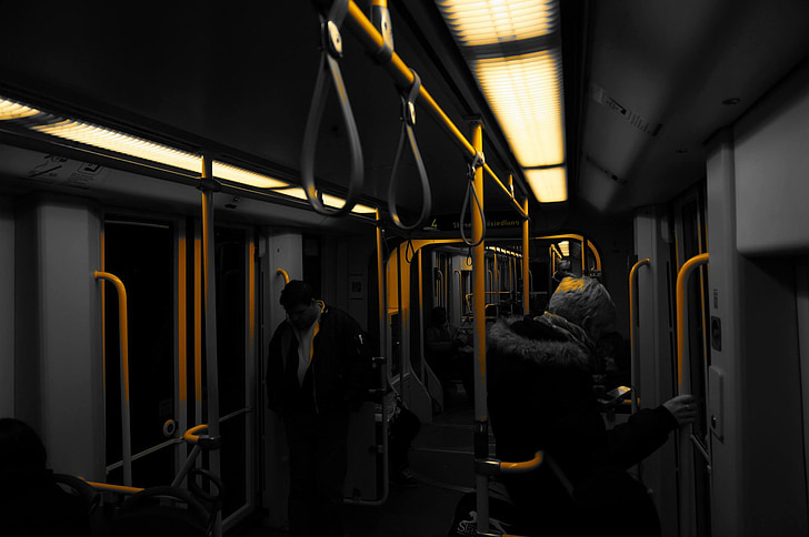 metra, s-bahn, Pociąg, podróży, Underground