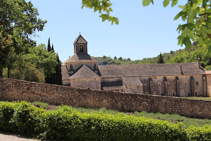 abbey of senanque, gordes, vaucluse, provence