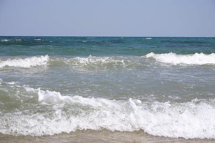 air, Pantai, Crete, Yunani, hari libur, liburan