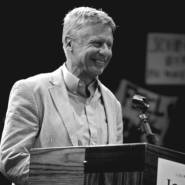 Gary johnson, prezidents, vēlēšanu, 2016, prezidenta, kandidātu, brīvdomātājs Puse