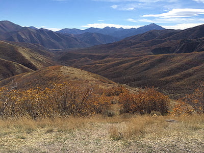 faller, bergen, Utah, hösten, natur landskap, Visa, naturliga