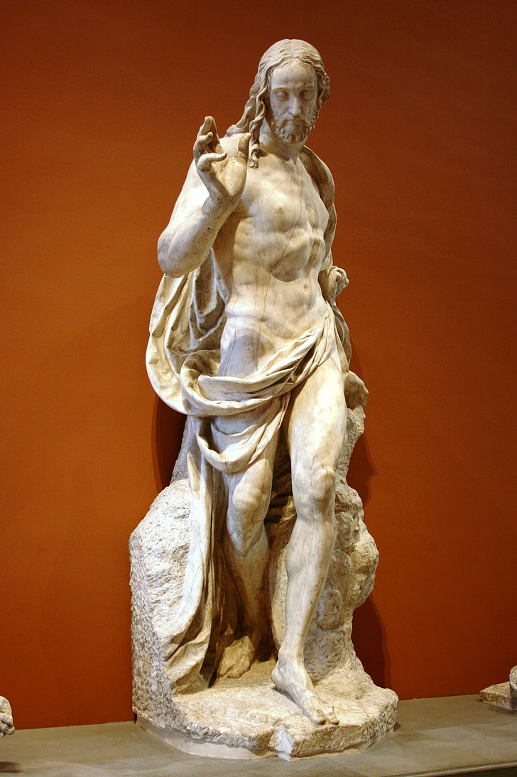 Jézus Krisztus, feltámadás, szobrászat, Louvre, Húsvét