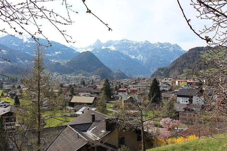 Alpine, Itävalta, Schruns, Vorarlberg