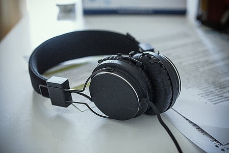 headphones, beat, bass, sound, music, listen, audio