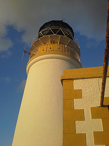 Lighthouse, övergiven, ön
