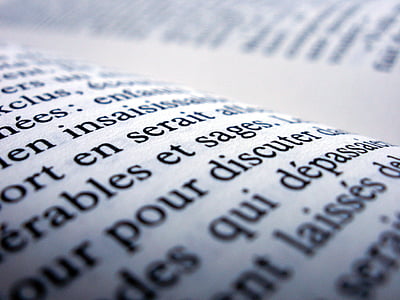 หนังสือ, หน้า, เปิดสมุด, อ่าน, ฝรั่งเศส, วัฒนธรรม, ข้อความ