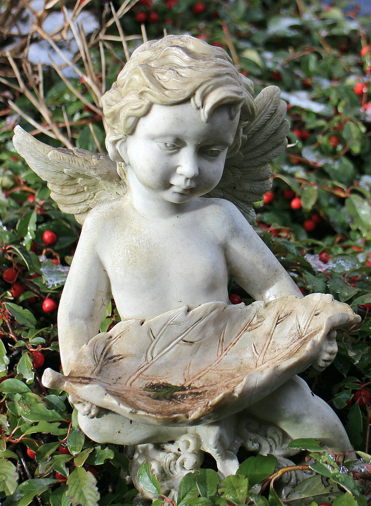Angel, skulptur, figur, symbol, Angel figur
