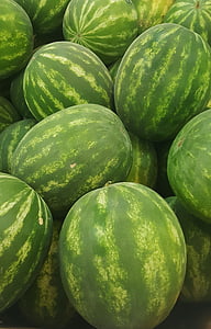 vannmelon, melon, Seedless, mat, Sommer, frukt, spise