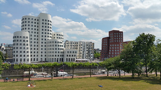 Düsseldorf, Njemačka, Düsseldorf, grad, grad, povijesne