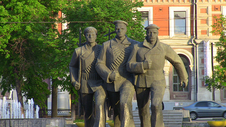 monument, Rusland, geschiedenis, het platform, beeldhouwkunst, Novgorod