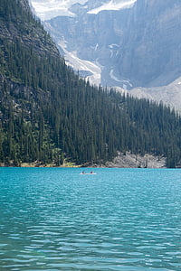 река, Канада, гора, планински, природата, лято, вода