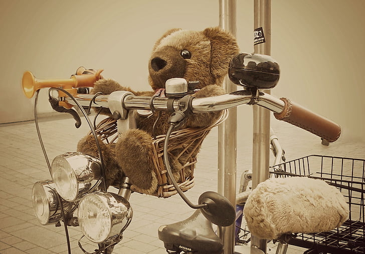 beruang, Teddy, mainan, mainan anak-anak, mainan lunak, mainan lunak, beruang