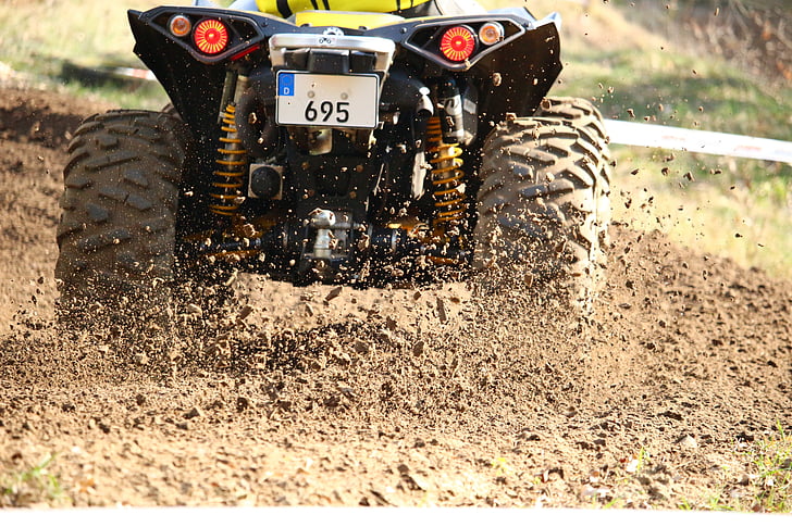 Motocross, Cross, Quad, ATV, Race, all - terrain fordon, Sand