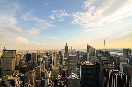 NYC, l’Amérique, New york, Manhattan, Skyline, gratte-ciel, gratte-ciels