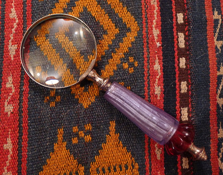 detective, magnifying glass, magnifying, glass, magnify, investigate, lens