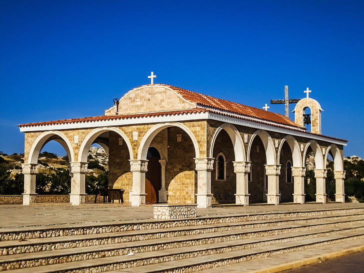 Siprus, Ayia napa, Ayios epifanios, Gereja, Ortodoks