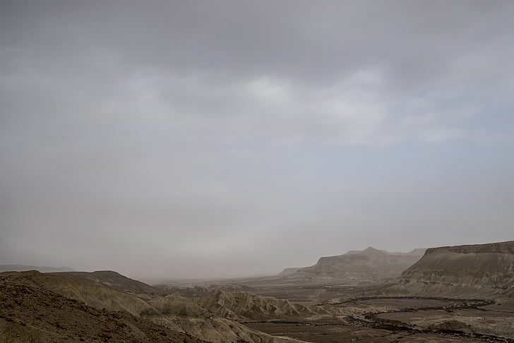 Grand, Canyon, în timpul zilei, nor, simplu, deal, Desert