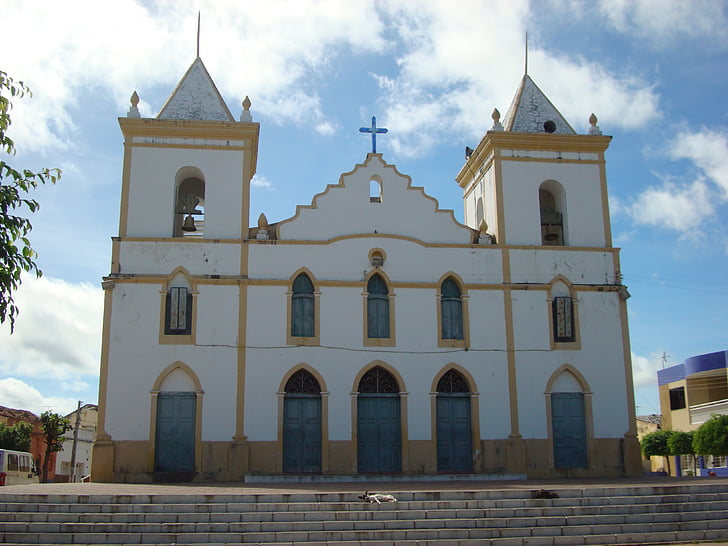 Kościół, cajazeiras-pb, centrum