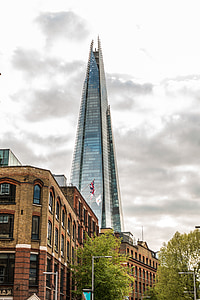 the shard, shard, bowever, london, england, architecture, landmark