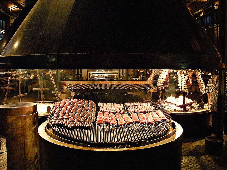 grill, meat, tasty, beef, pork, ribs, sausage