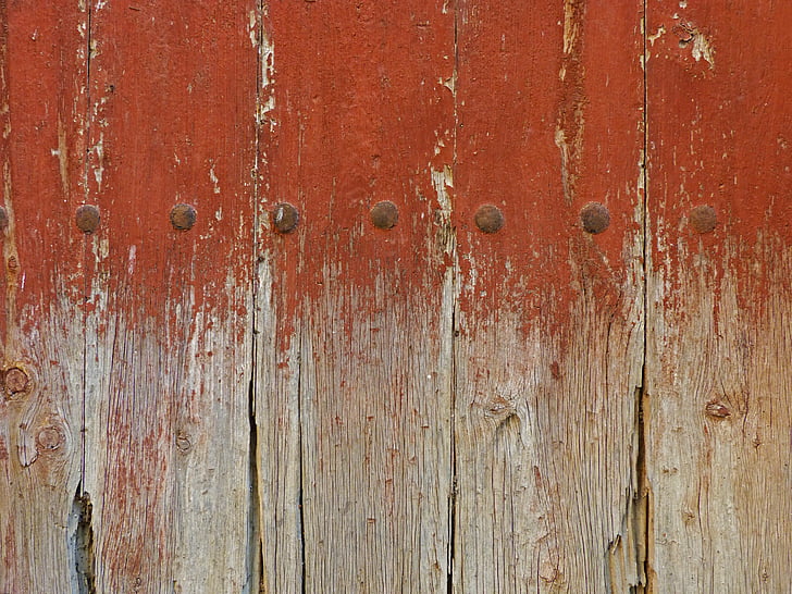 pintu, latar belakang, kayu, tekstur, lama, dipakai